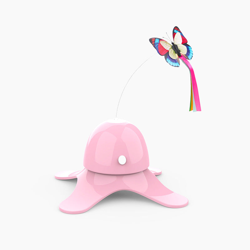 Rotating Butterfly Cat Teaser